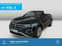 Deep black perleffekt schwarz Neu 2025 VW T-Roc Cabriolet Goal Cabrio | 41.490 € (Superpreis)