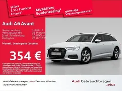Gletscherweiß metallic Gebraucht 2024 Audi A6 Advanced Kombi | 46.133 €