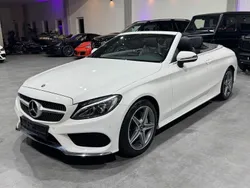 Polarweiss Gebraucht 2018 Mercedes C180 AMG Cabrio | 31.700 € (Etwas zu teuer)