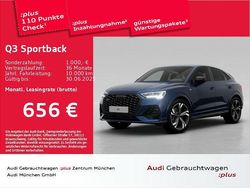Navarrablau metallic Gebraucht 2025 Audi Q3 Sportback S-Line SUV | 51.591 € (Teuer)