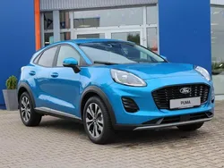 Digital aqua blau metallic Neu 2025 Ford Puma Gen-E Titanium SUV | 26.470 € (Fairer Preis)