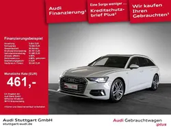 Gletscherweiß metallic Gebraucht 2022 Audi A6 S-Line Kombi | 35.540 € (Guter Preis)