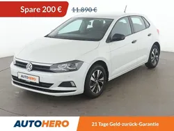 Weiß Gebraucht 2018 VW Polo Trendline Kleinwagen | 11.430 € (Guter Preis)