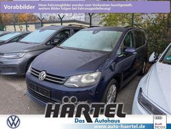 Atlantic blue, metallic Gebraucht 2018 VW Sharan Comfortline Van / Kleinbus | 23.800 € (Fairer Preis)