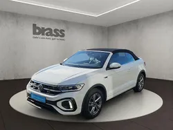 Pure white schwarz Gebraucht 2022 VW T-Roc Cabriolet R-line Cabrio | 26.500 € (Guter Preis)