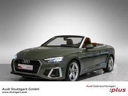 Distriktgrün metallic Gebraucht 2021 Audi A5 Cabriolet S-Line Cabrio | 34.920 € (Guter Preis)