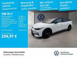 Gletscherweiß metallic/schwarz Gebraucht 2025 VW ID.7 GTX Limousine | 51.980 €