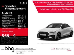 Ibisweiß Gebraucht 2023 Audi S3 Sport Limousine | 49.930 € (Teuer)