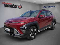 Ultimate red / met Gebraucht 2024 Hyundai Kona Prime SUV | 30.990 € (Fairer Preis)