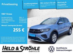 Clear blue metallic Gebraucht 2024 VW T-Cross Life SUV | 26.390 € (Fairer Preis)