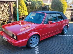 Rot Gebraucht 1989 VW Golf Cabriolet Cabrio | 10.000 €