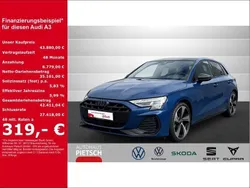 Blau Gebraucht 2024 Audi A3 Sportback S-Line Limousine | 43.880 € (Etwas zu teuer)