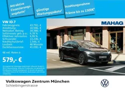 Grenadillschwarz metallic Gebraucht 2023 VW ID.7 Pro Limousine | 43.792 € (Guter Preis)