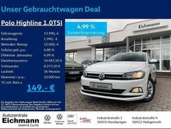 Weiß Gebraucht 2021 VW Polo Highline Kleinwagen | 13.990 € (Guter Preis)
