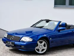 Designo linaritblau Gebraucht 1999 Mercedes SL500 Cabrio | 48.800 €