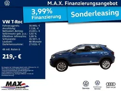 Ravennablau metallic Gebraucht 2024 VW T-Roc Style SUV | 30.949 € (Fairer Preis)