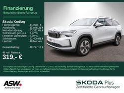 Moonweiss metallic Gebraucht 2025 Skoda Kodiaq Selection SUV | 44.390 € (Guter Preis)