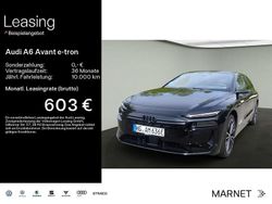 Mythosschwarz metallic Gebraucht 2025 Audi A6 e-tron Performance Kombi | 65.999 € (Superpreis)