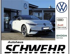 Gletscherweiß metallic schwarz Gebraucht 2025 VW ID.7 Pro Kombi | 50.850 € (Fairer Preis)