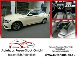 Beige (light ivory (beige)) Gebraucht 2018 Mercedes E200 Limousine | 18.900 € (Superpreis)