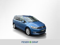 Caribbean blue metallic Gebraucht 2018 VW Touran Highline Van / Kleinbus | 15.790 € (Superpreis)
