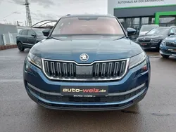 Lavablau metallic (metallic) Gebraucht 2017 Skoda Kodiaq Style SUV | 25.890 € (Etwas zu teuer)