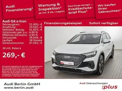 Gletscherweiß metallic Gebraucht 2024 Audi Q4 e-tron Ambiente SUV | 51.900 €