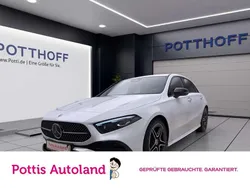 Weiss Gebraucht 2023 Mercedes A200 AMG line Limousine | 31.777 € (Fairer Preis)