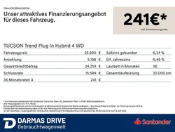 Silber Gebraucht 2022 Hyundai Tucson Trend SUV | 25.990 € (Guter Preis)