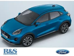 Digital aqua blue metallic Neu 2025 Ford Puma Gen-E Titanium SUV | 29.490 €