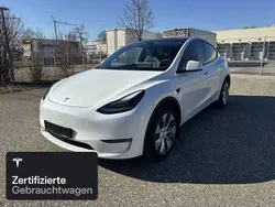 Pearl white multicoat Gebraucht 2024 Tesla Model Y Long Range SUV | 42.100 € (Fairer Preis)