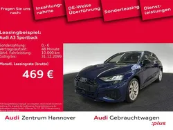 Navarrablau metallic Gebraucht 2022 Audi A3 Sportback e-tron S-Line Limousine | 29.450 € (Fairer Preis)
