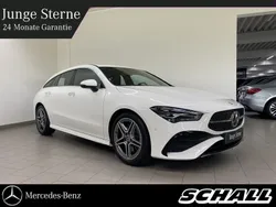 Weiß Gebraucht 2024 Mercedes CLA200 Shooting Brake AMG Kombi | 31.879 € (Fairer Preis)