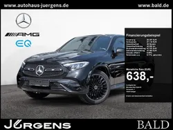 Schwarz metalliclack obsidianschwarz Gebraucht 2024 Mercedes GLC300 AMG Coupé | 67.790 € (Fairer Preis)