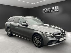 Grau Gebraucht 2021 Mercedes C300e AMG Kombi | 22.440 € (Fairer Preis)