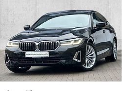 Schwarz Gebraucht 2023 BMW 545e Luxury Line Limousine | 52.880 € (Teuer)