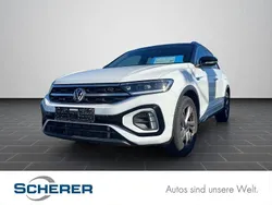 Pure white/schwarz Gebraucht 2024 VW T-Roc R-line SUV | 29.690 € (Etwas zu teuer)