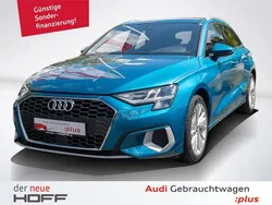 Blau Gebraucht 2021 Audi A3 Sportback Advanced Limousine | 22.875 € (Guter Preis)