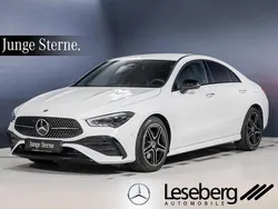 Polarweiß Gebraucht 2024 Mercedes CLA200 AMG Coupé | 36.750 € (Fairer Preis)