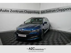 Blau Gebraucht 2022 Skoda Superb LAURIN & KLEMENT Limousine | 26.950 € (Fairer Preis)