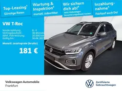 Indiumgrau metallic Gebraucht 2024 VW T-Roc Life SUV | 22.330 € (Guter Preis)