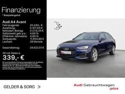 Navarrablau metallic Gebraucht 2020 Audi A4 Advanced Plus Kombi | 26.480 € (Fairer Preis)