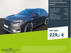 Platinum grau (metallic) Gebraucht 2020 DS Automobiles DS7 Crossback Performance SUV | 22.990 € (Fairer Preis)