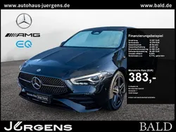 Schwarz kosmosschwarz metallic Gebraucht 2024 Mercedes CLA250 AMG Limousine | 45.690 € (Teuer)