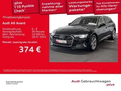0e mythosschwarz metallic Gebraucht 2024 Audi A6 Advanced Kombi | 49.110 €