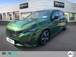 Olivine grün (metallic) Gebraucht 2024 Peugeot 308 GTi Limousine | 25.890 € (Fairer Preis)