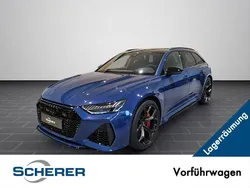 Ascariblau metallic (metallic) Gebraucht 2025 Audi RS6 Advanced Plus Kombi | 150.600 € (Teuer)