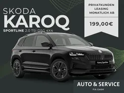 Schwarz Neu 2025 Skoda Karoq SportLine SUV | 36.008 € (Superpreis)