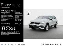 Pure white Gebraucht 2022 VW Tiguan Allspace Life SUV | 33.330 € (Guter Preis)