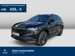 Schwarzmagic perleffekt Gebraucht 2024 Skoda Karoq SportLine SUV | 34.688 € (Etwas zu teuer)